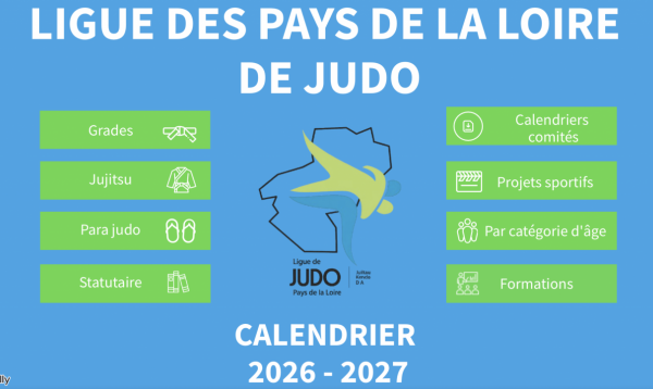 Calendrier saison 2026/2027